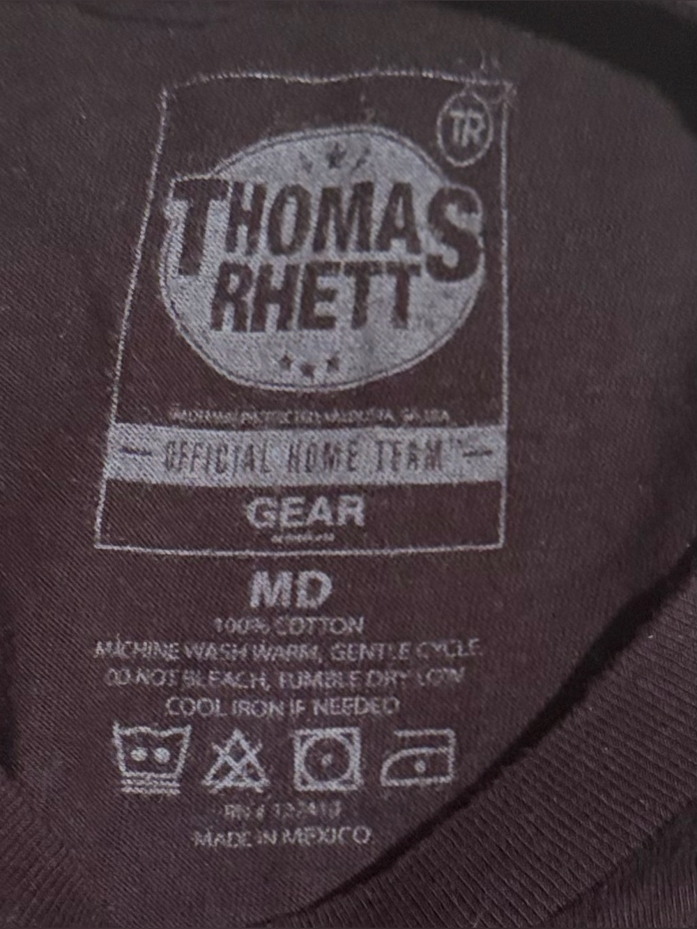 Thomas Rhett “Home Team Tour 2017” official Concert T-Shirt - Size Medium - Picture 5 of 5